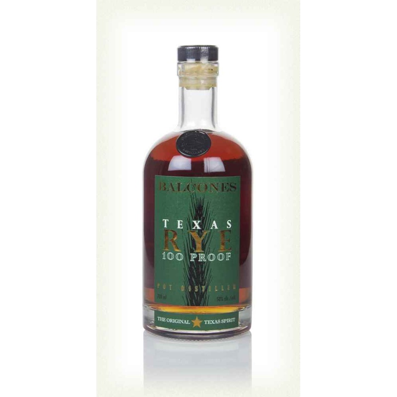 Balcones Texas Rye 100 Proof Spirit | 700ML