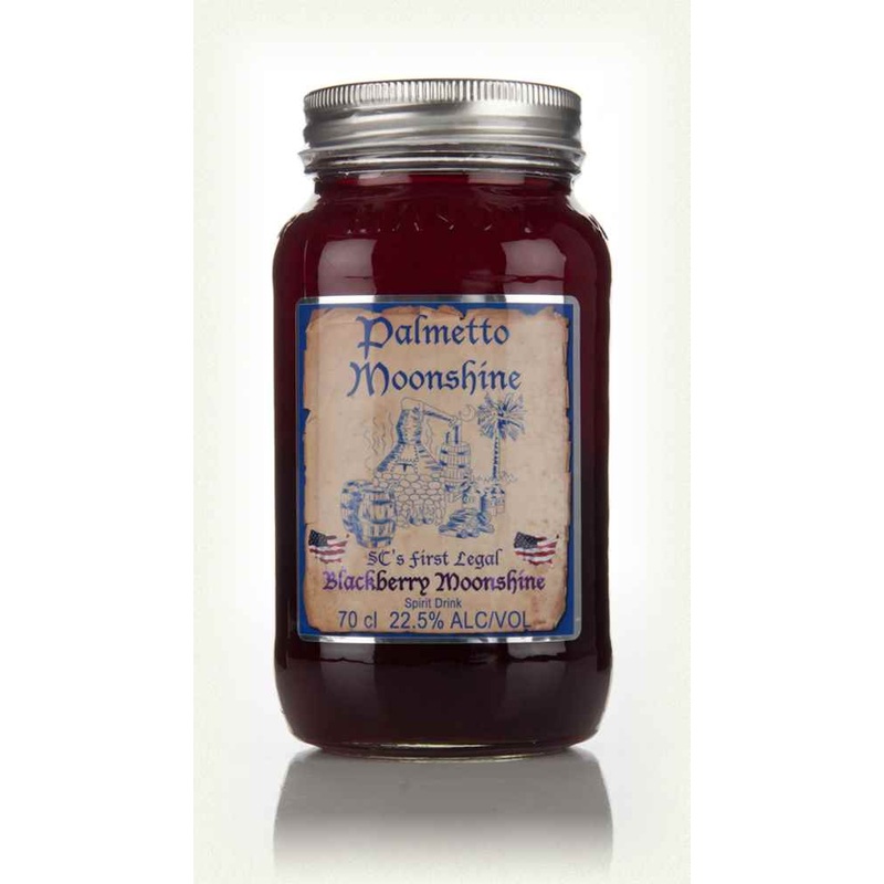 Palmetto Moonshine Blackberry Spirit