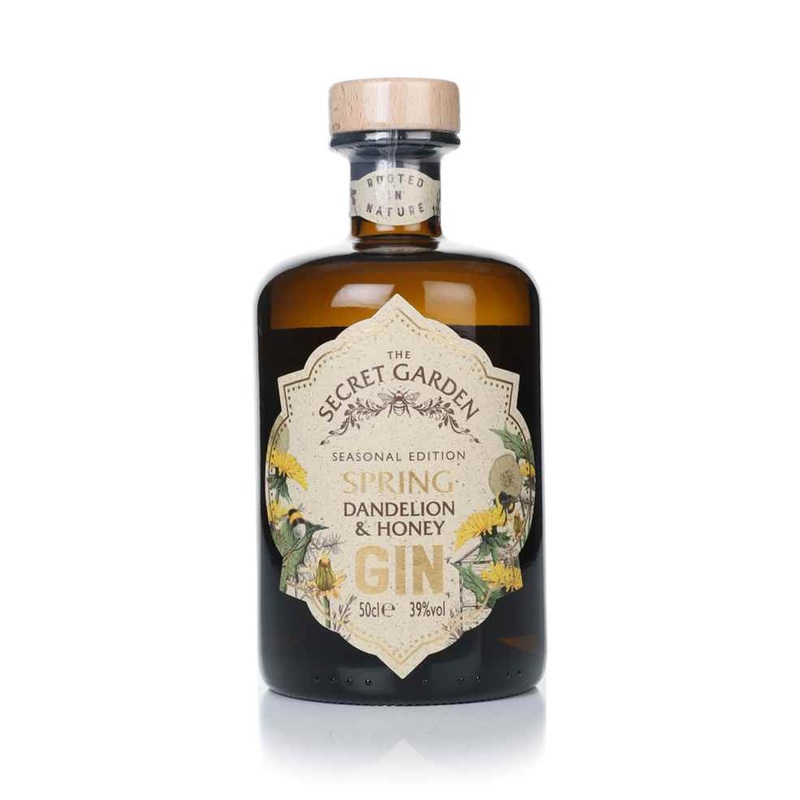 The Secret Garden Distillery Dandelion & Honey Gin | 500ML