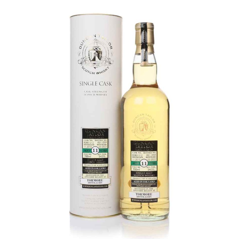Tormore 11 Year Old 2010 (cask 82801212) - (Duncan Taylor) | 700ML