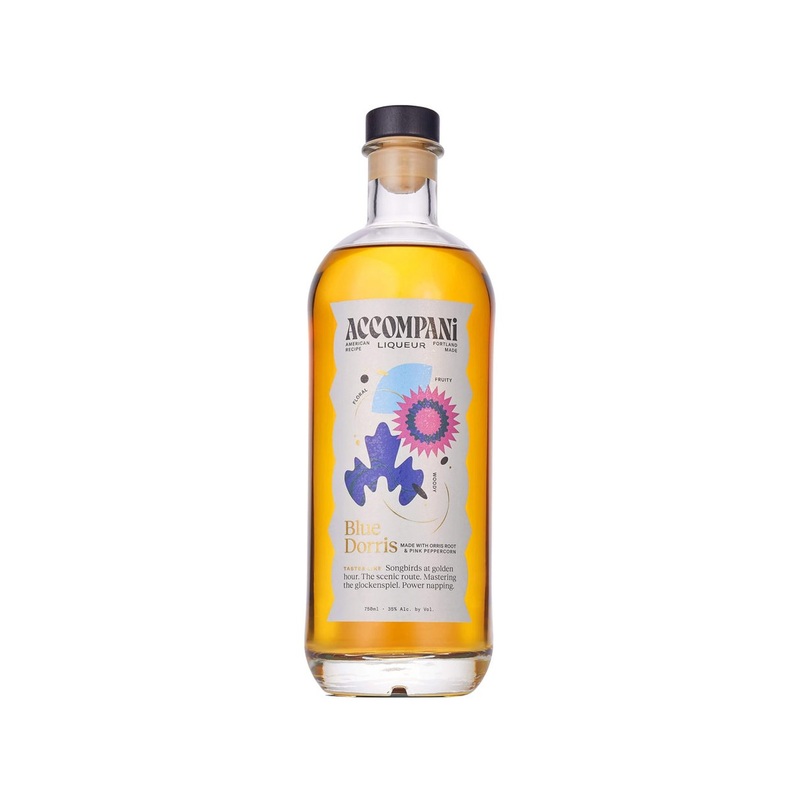 Accompani Blue Dorris Liqueur