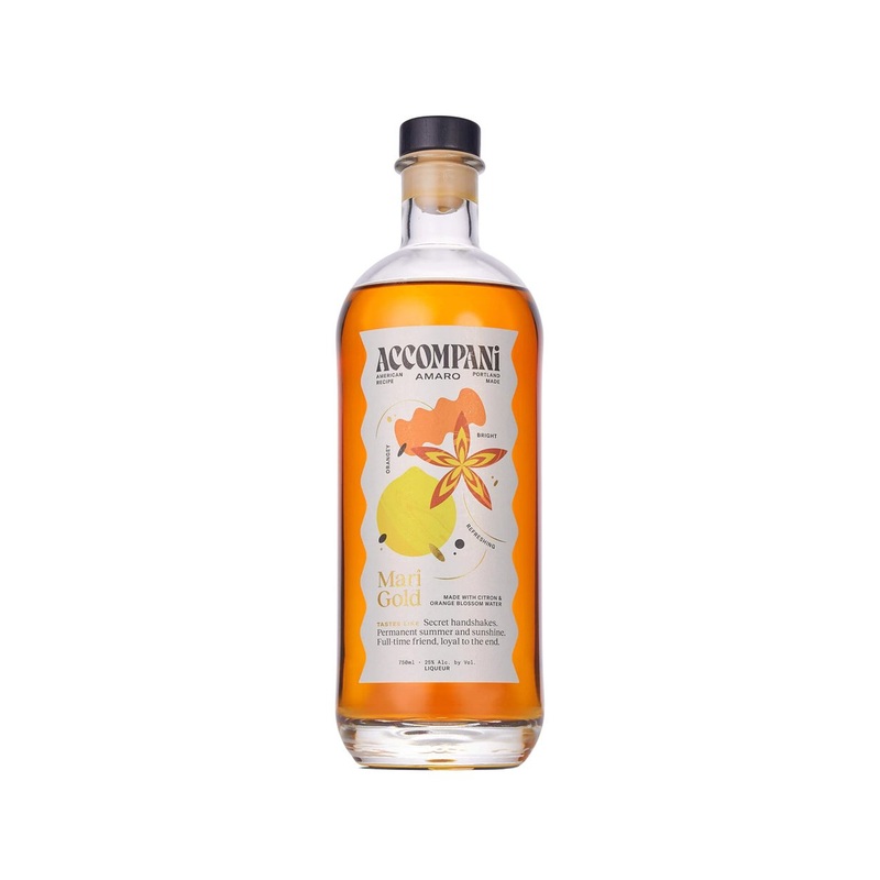 Accompani Mari Gold Liqueur