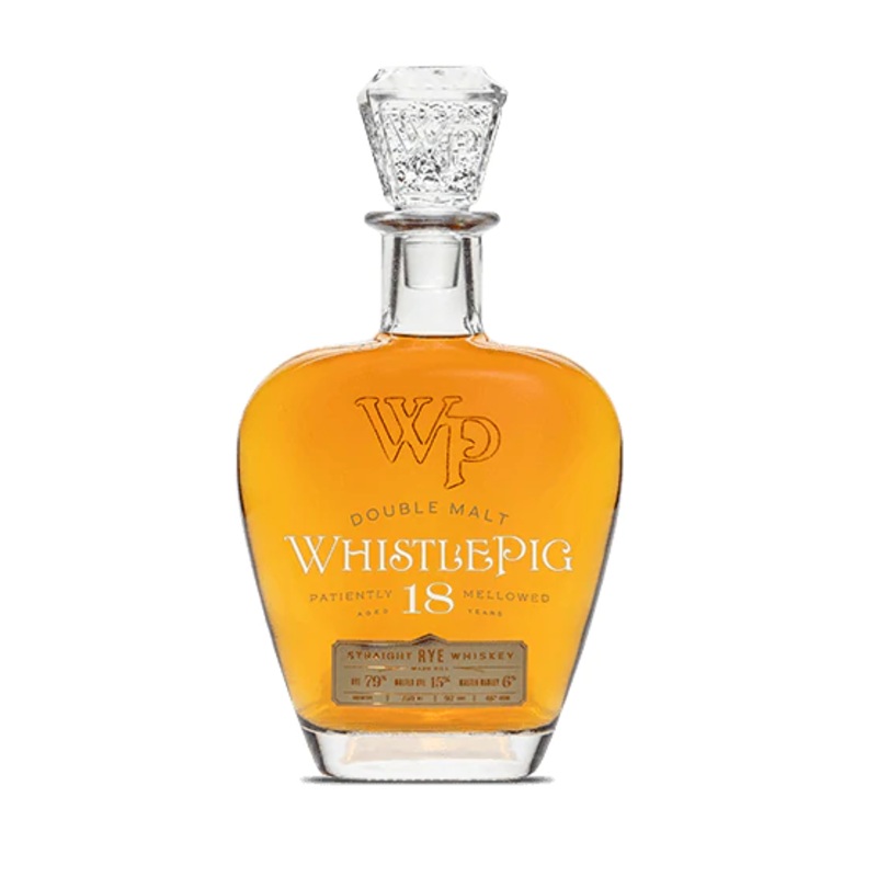 WhistlePig Double Malt 18 Year Old Whiskey