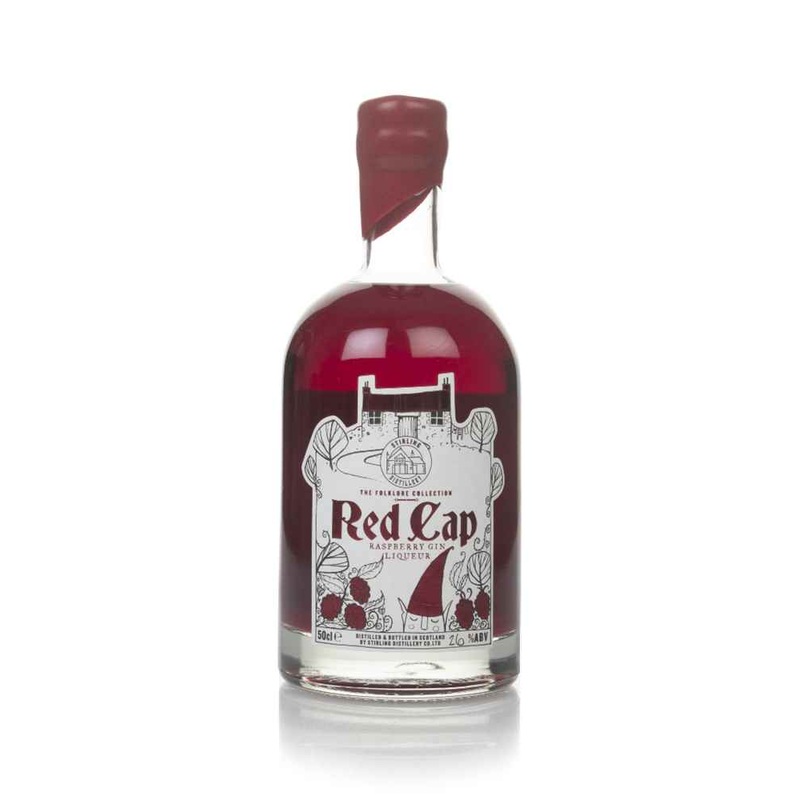 Stirling Red Cap Raspberry Gin Liqueur | 500ML