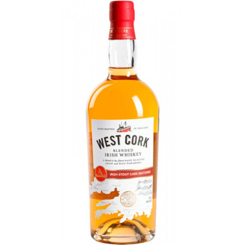 West Cork Stout Cask Irish Whiskey