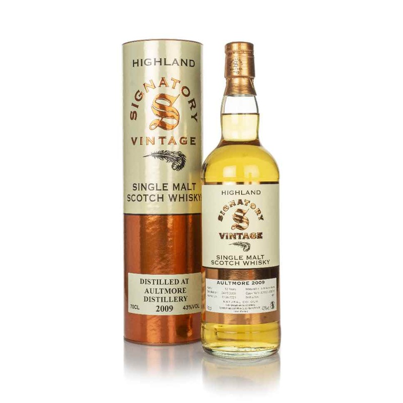 Aultmore 12 Year Old 2009 (casks 303222 & 303225) - Signatory Whisky | 700ML