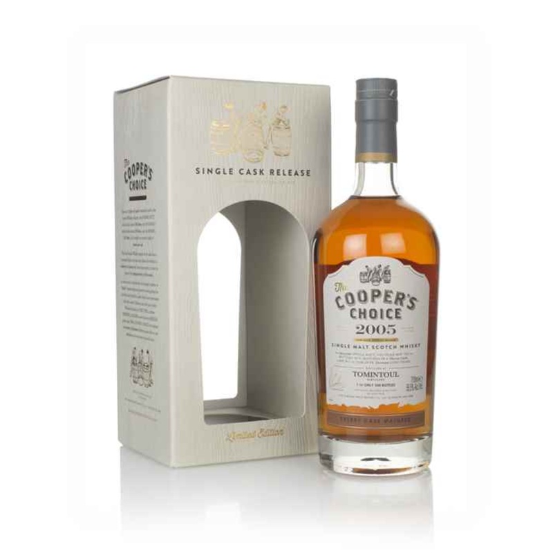 Tomintoul 13 Year Old 2005 (cask 10) - The Cooper's Choice (The Vintage Malt Whisky Co.) Whisky | 700ML