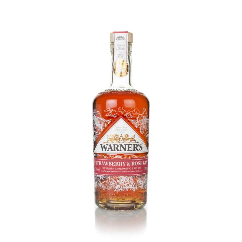 Warner's Strawberry & Rose Gin | 700ML