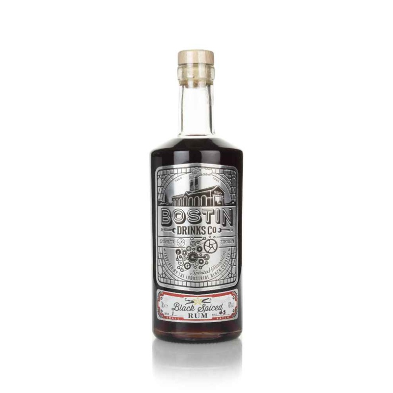 Bostin Drinks Co. Black Spiced Rum | 700ML