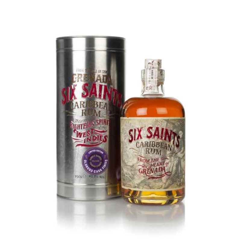 Six Saints Caribbean Rum Oloroso Cask Finish Rum | 700ML