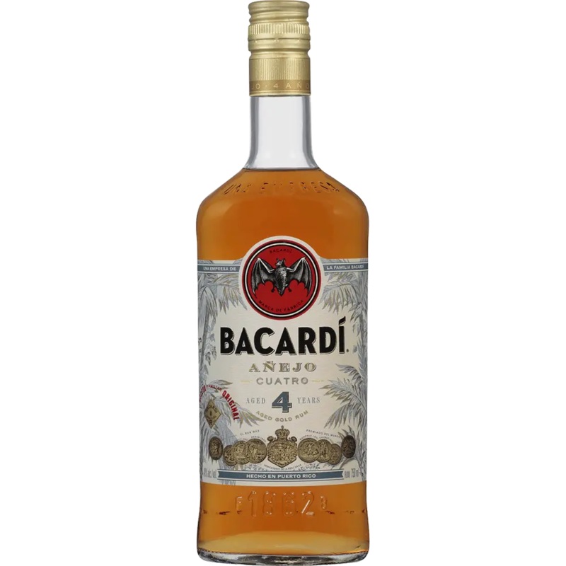 Bacardi Aejo Cuatro Rum | 700ML