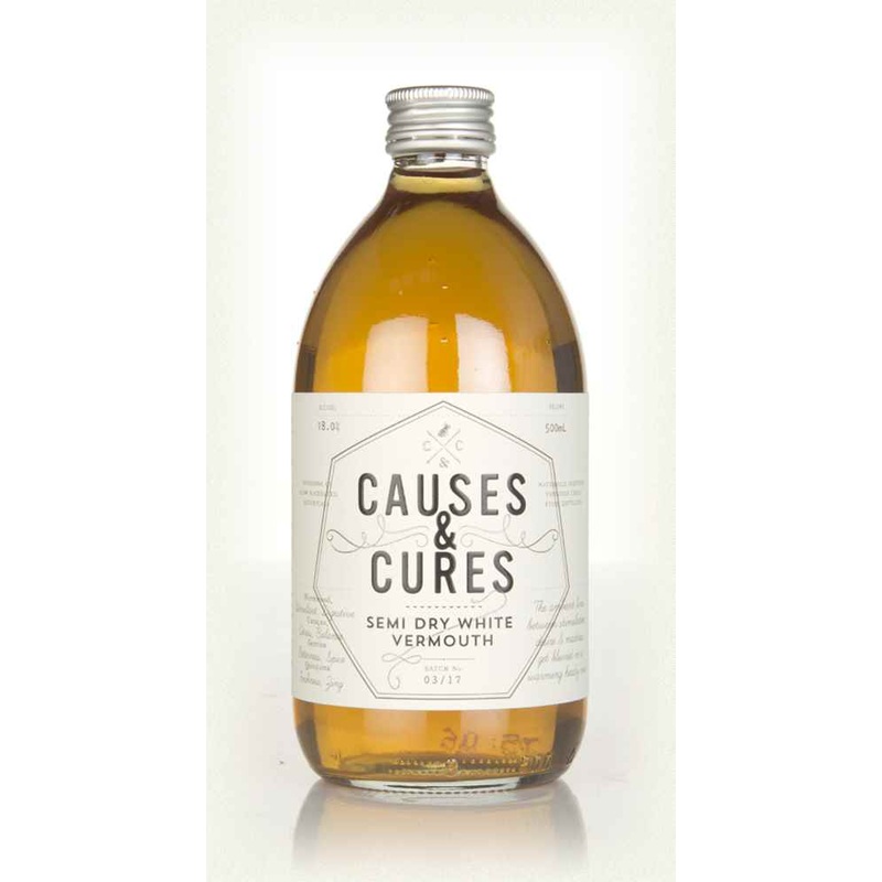 Causes & Cures Semi Dry White Vermouth | 500ML