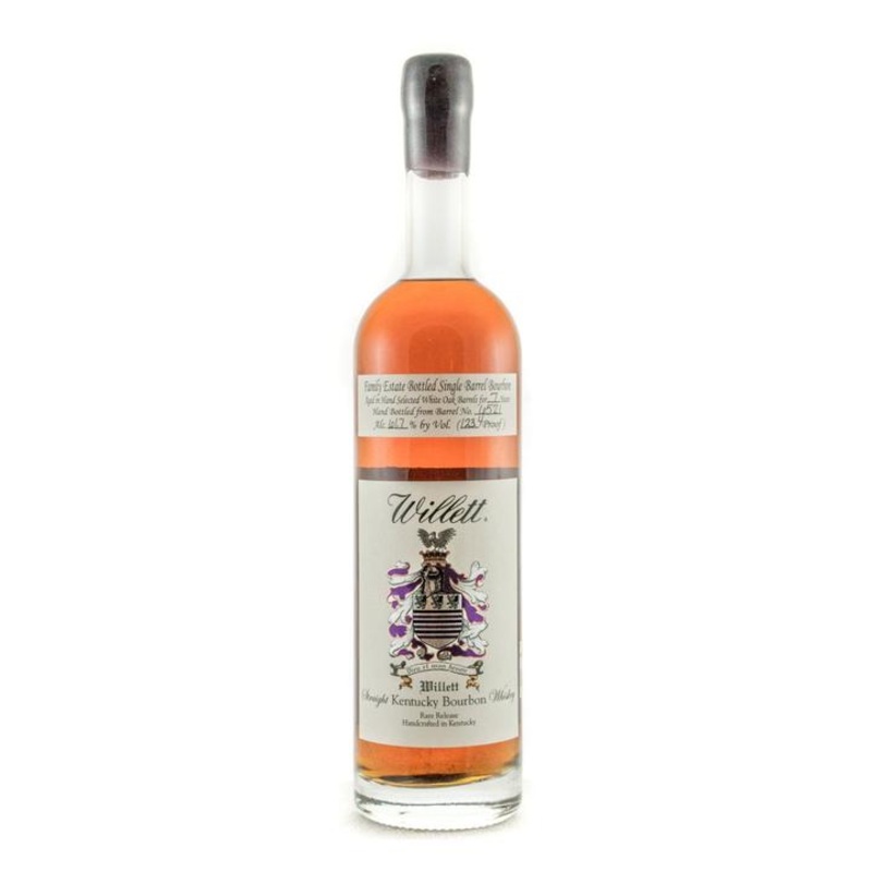 Willett Family Estate Bottled Bourbon 7 Year Old Barrel No. 175 (Wax Top) Straight Kentucky Bourbon Whiskey