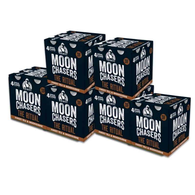 Moonshiners | Tim Smiths Moon Chasers | The Ritual - Sweet Tea & Moonshine | (6) Pack Bundle