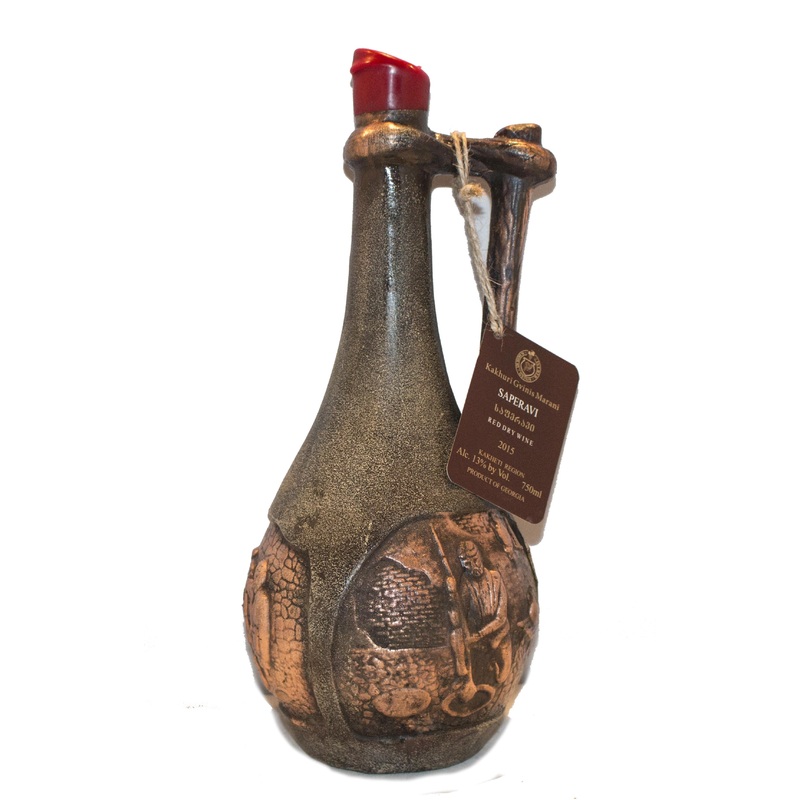 2017 | Artevani | Orshimo Saperavi Red Wine Dry Ceramic Bottle