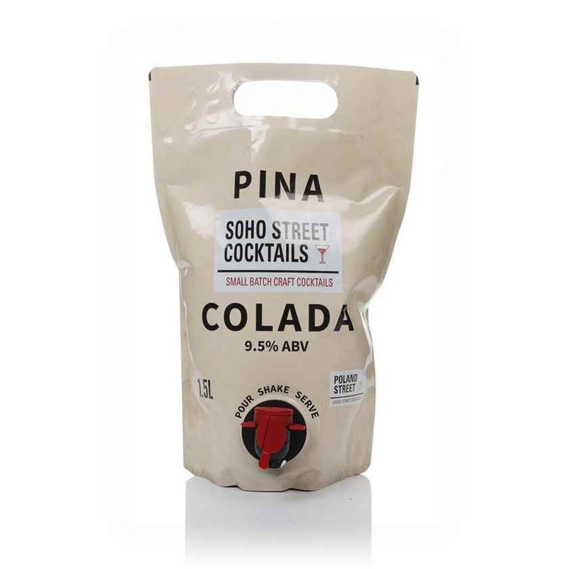 Soho Street Cocktails Pia Colada Pouch | 1.5L