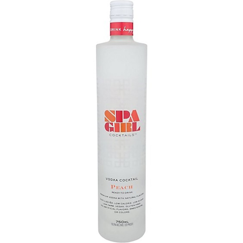 Spa Girl Cocktails Vodka Peach 33 Proof Cocktail
