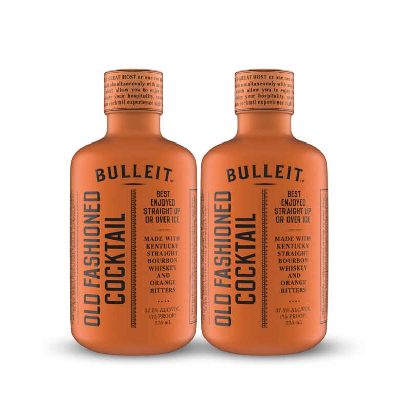 Bulleit Crafted Cocktails | Old Fashioned Cocktail | (2) Bottle Bundle