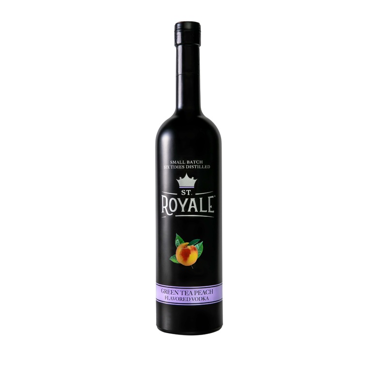 St Royale Vodka Green Tea Peach Flavored Vodka