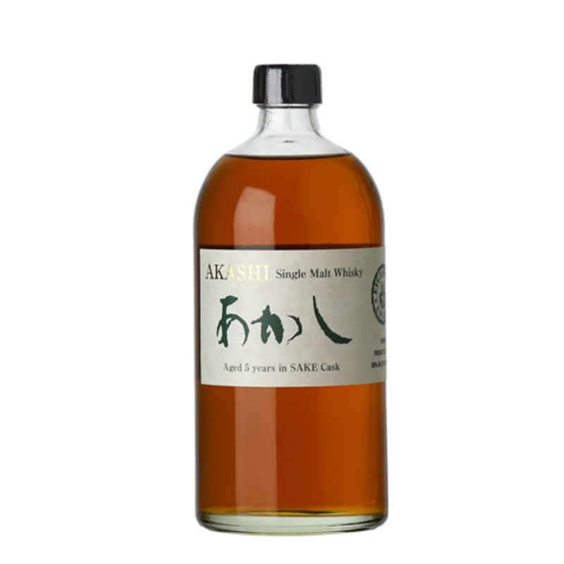 Akashi Single Malt Aged 5 Year in Sake Cask Whiskey