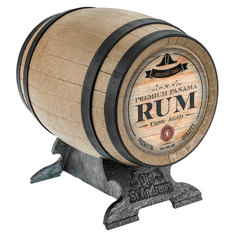 Admiral's Cask Dark Barrel Rum | 700ML