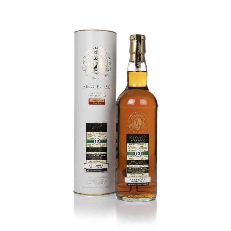 Aultmore 13 Year Old 2008 (cask 95900332) - Duncan Taylor Scotch Whisky | 700ML