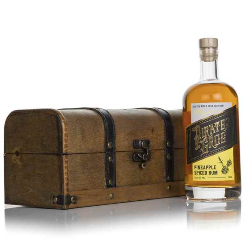 Pirate's Grog Pineapple Spiced Gift Chest Rum | 700ML