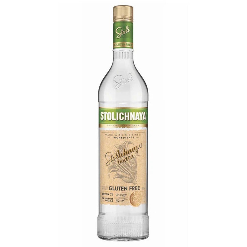 Stolichnaya Gluten Free Plain Vodka | 700ML