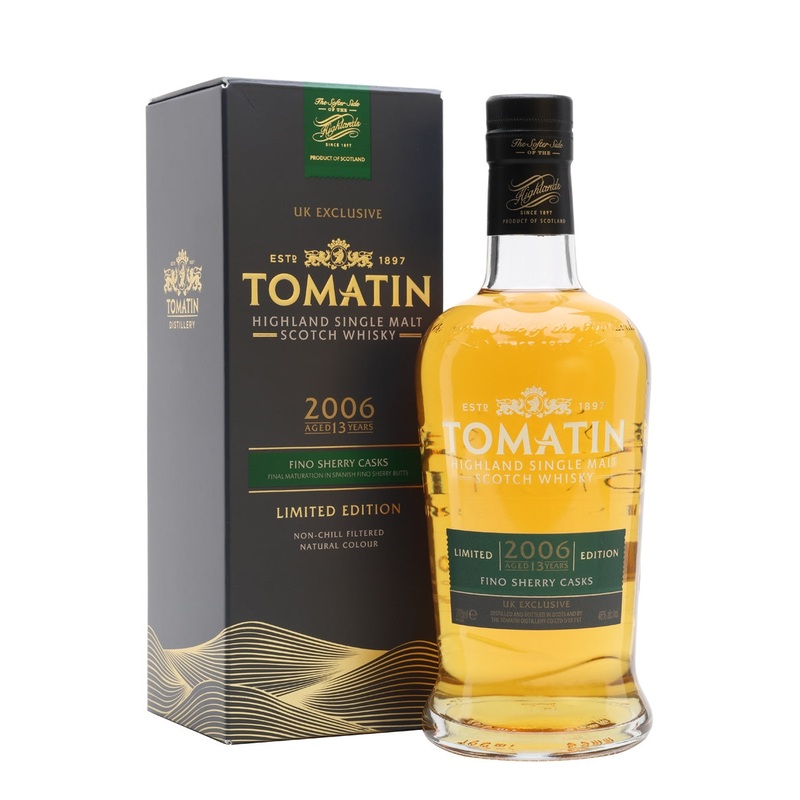 Tomatin 2006 13 Year Old Fino Sherry Cask Highland Single Malt Scotch Whisky | 700ML