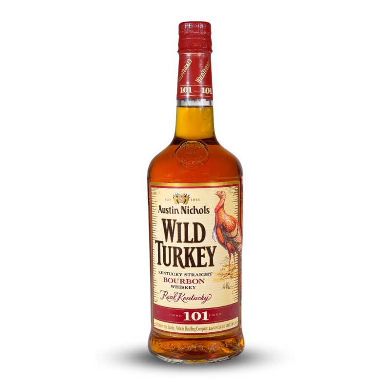 Wild Turkey 101 Kentucky Straight Bourbon Whiskey | 2009 Edition | Signed By Father & Son Master Distillers Jimmy and Eddie Russell