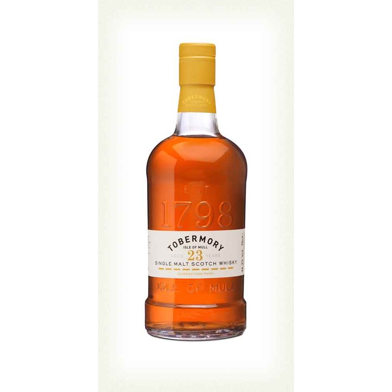 Tobermory 23 Year Old Oloroso Sherry Cask Finish Single Malt Whiskey | 700ML