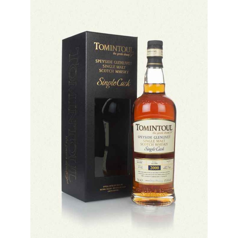 Tomintoul 19 Year Old 2000 (cask 1) - Port Pipe Matured Single Malt Whiskey | 700ML