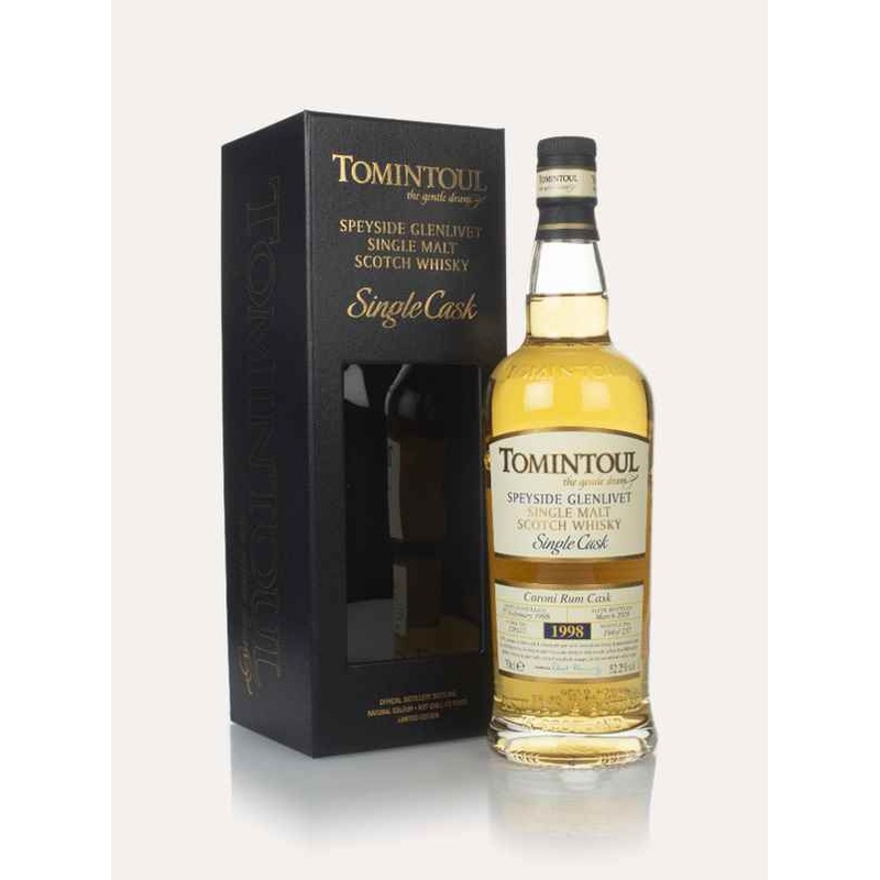 Tomintoul 22 Year Old 1998 (cask 338117) - Caroni Rum Cask Matured Single Malt Scotch Whisky | 700ML