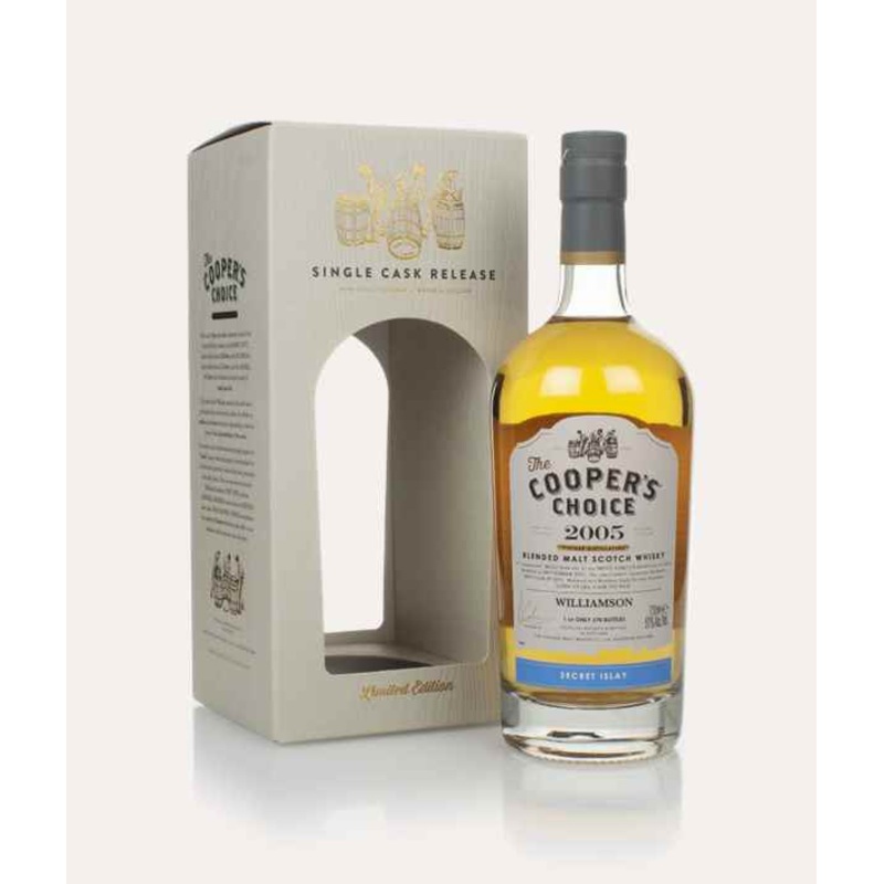 Williamson 14 Year Old 2005 (cask 9018) - The Cooper's Choice (The Vintage Malt Whisky Co.) Single Malt Scotch Whisky | 700ML