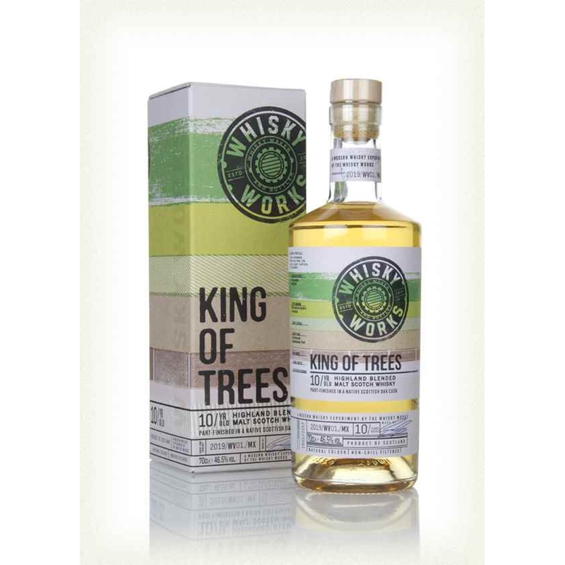 Whisky Works King of Trees 10 Year Old Blended Malt Whiskey | 700ML