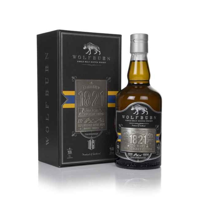 Wolfburn 1821 200th Anniversary Scotch Whisky | 700ML
