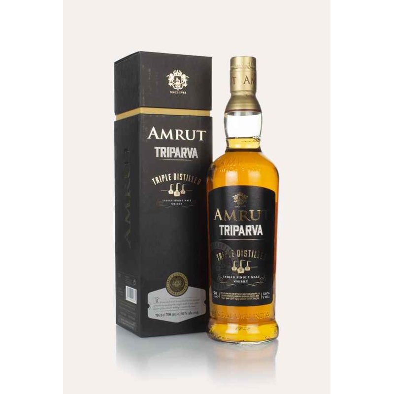 Amrut Triparva Triple Distilled Single Malt Whisky | 700ML