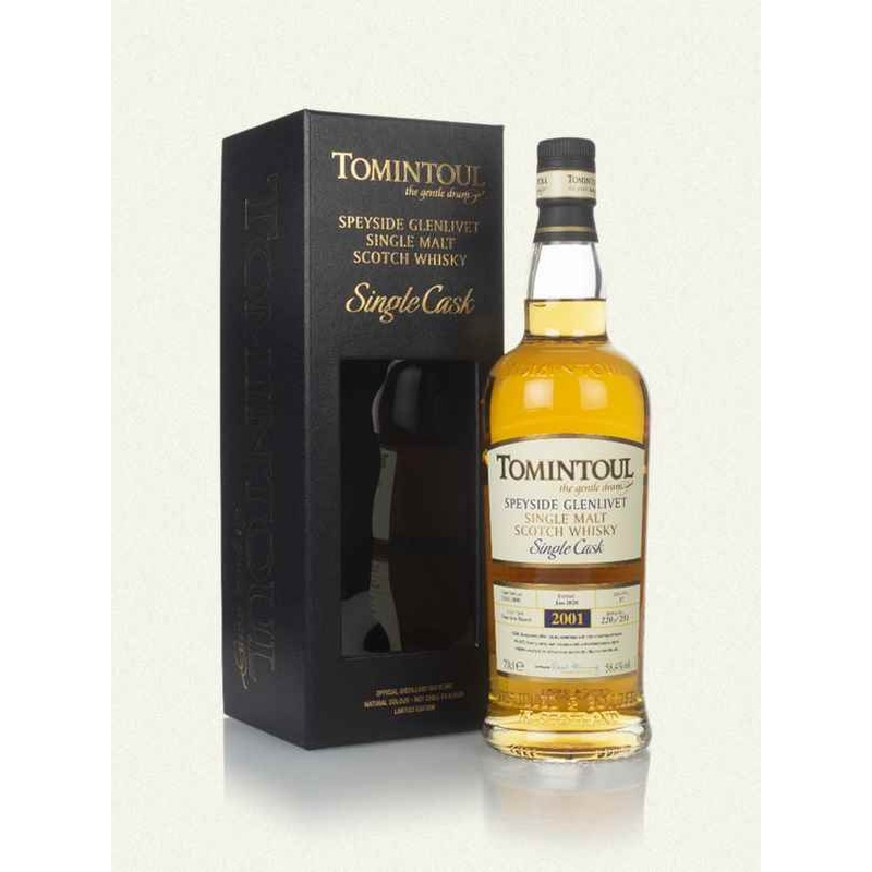 Tomintoul 2001 (bottled 2020) (cask 37) - Bourbon Barrel Matured Single Malt Whiskey | 700ML