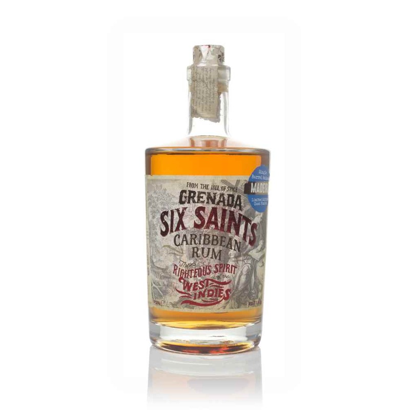 Six Saints Caribbean Madeira Cask Finish Rum | 700ML