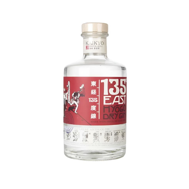 135 East Hyogo Dry Japanese Gin | 700ML