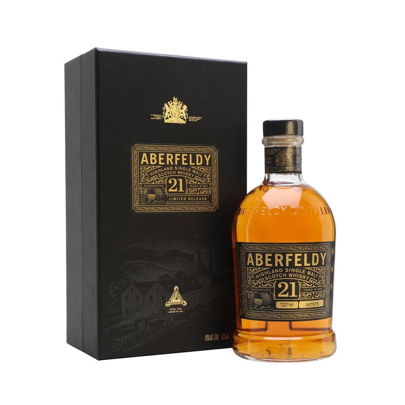 Aberfeldy 21 Year Old Highland Single Malt Scotch Whisky | 700ML