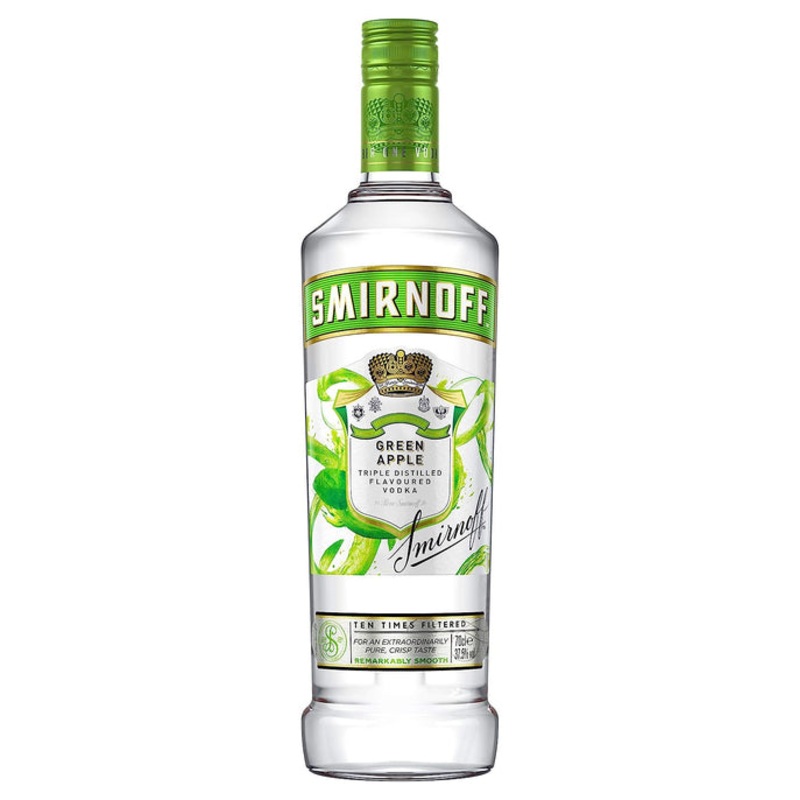 Smirnoff Green Apple Flavoured Vodka | 700ML