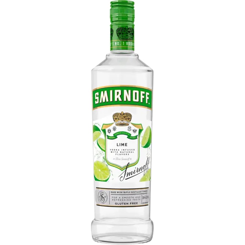 Smirnoff Lime Flavoured Vodka | 700ML
