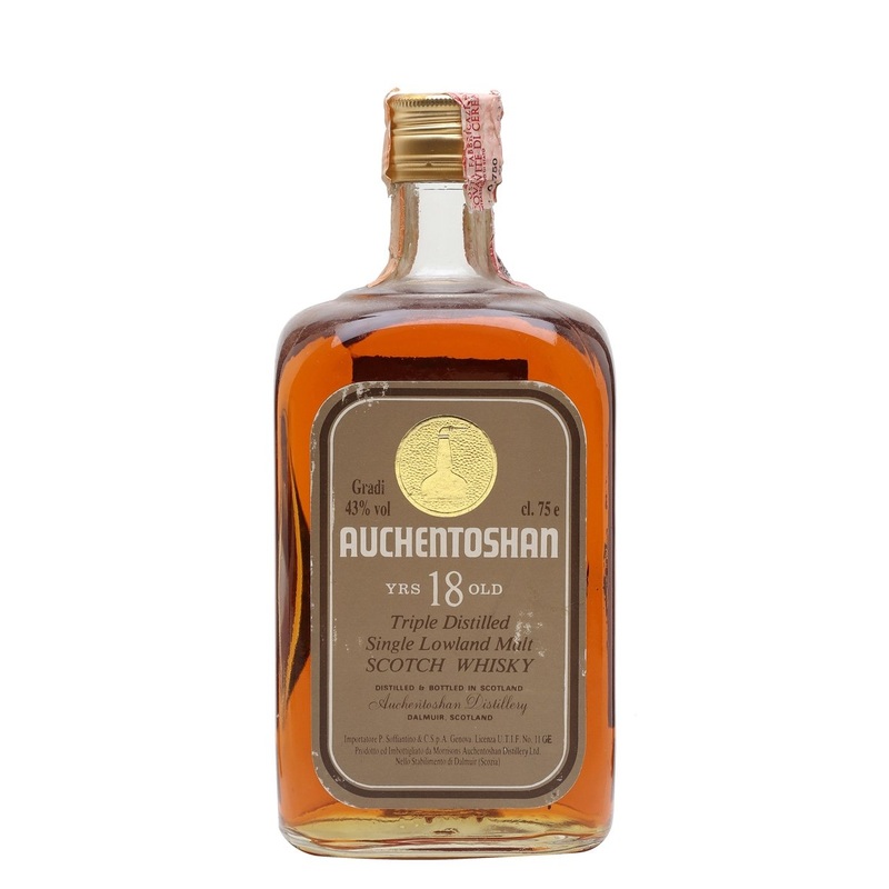 Auchentoshan 18 Year Old Bot.1980s Lowland Single Malt Scotch Whisky