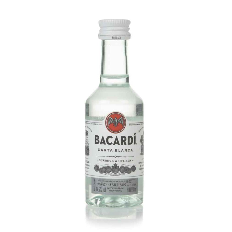Bacardi Carta Blanca Rum | 50ML