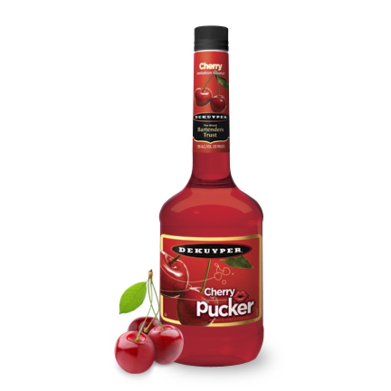 Dekuyper Pucker Cherry Schnapps Liqueur | 1L