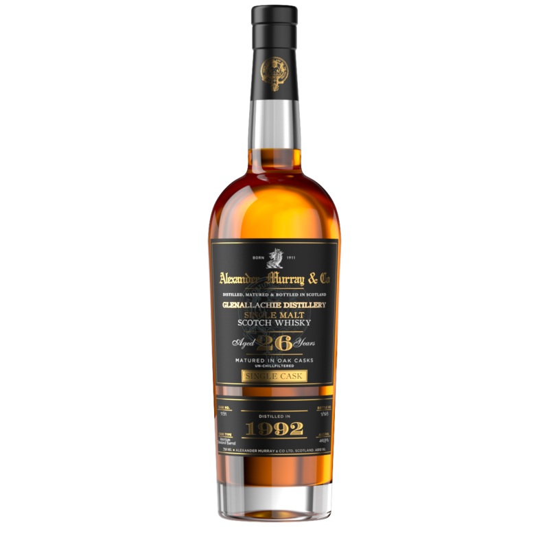 1992 Alexander Murray & Co. Glenallachie 26 Year Old Single Malt Scotch Whisky