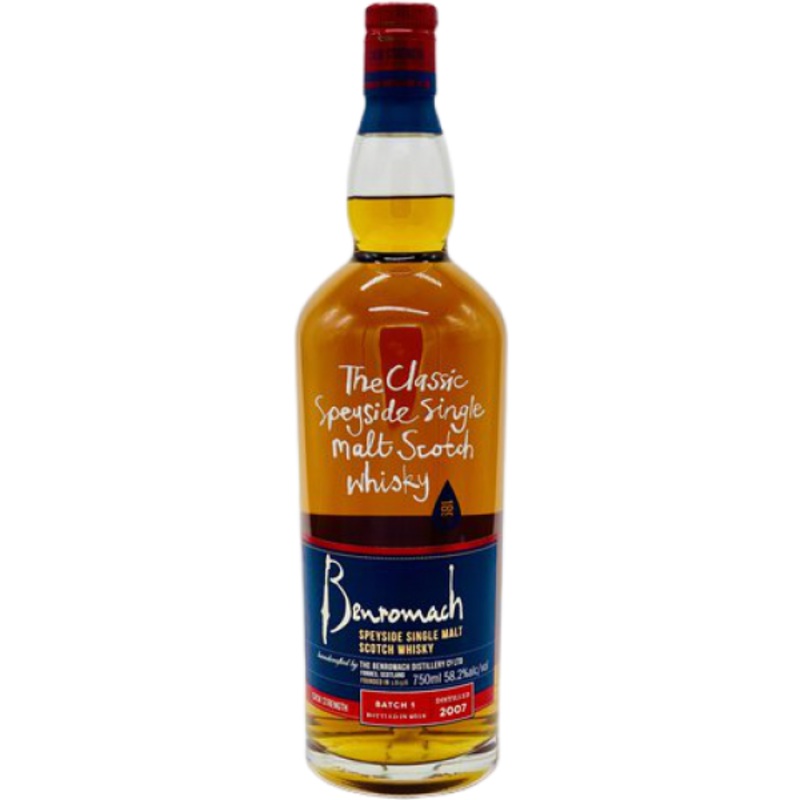 2007 Benromach Batch #1 Cask Strength 116.4  Single Malt Scotch Whisky