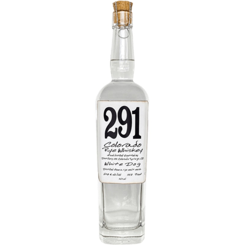 291 Colorado White Dog Rye Whiskey