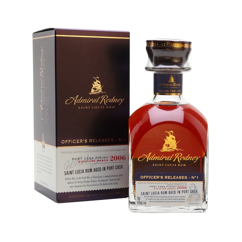Admiral Rodney Officers Release No.1 Rum